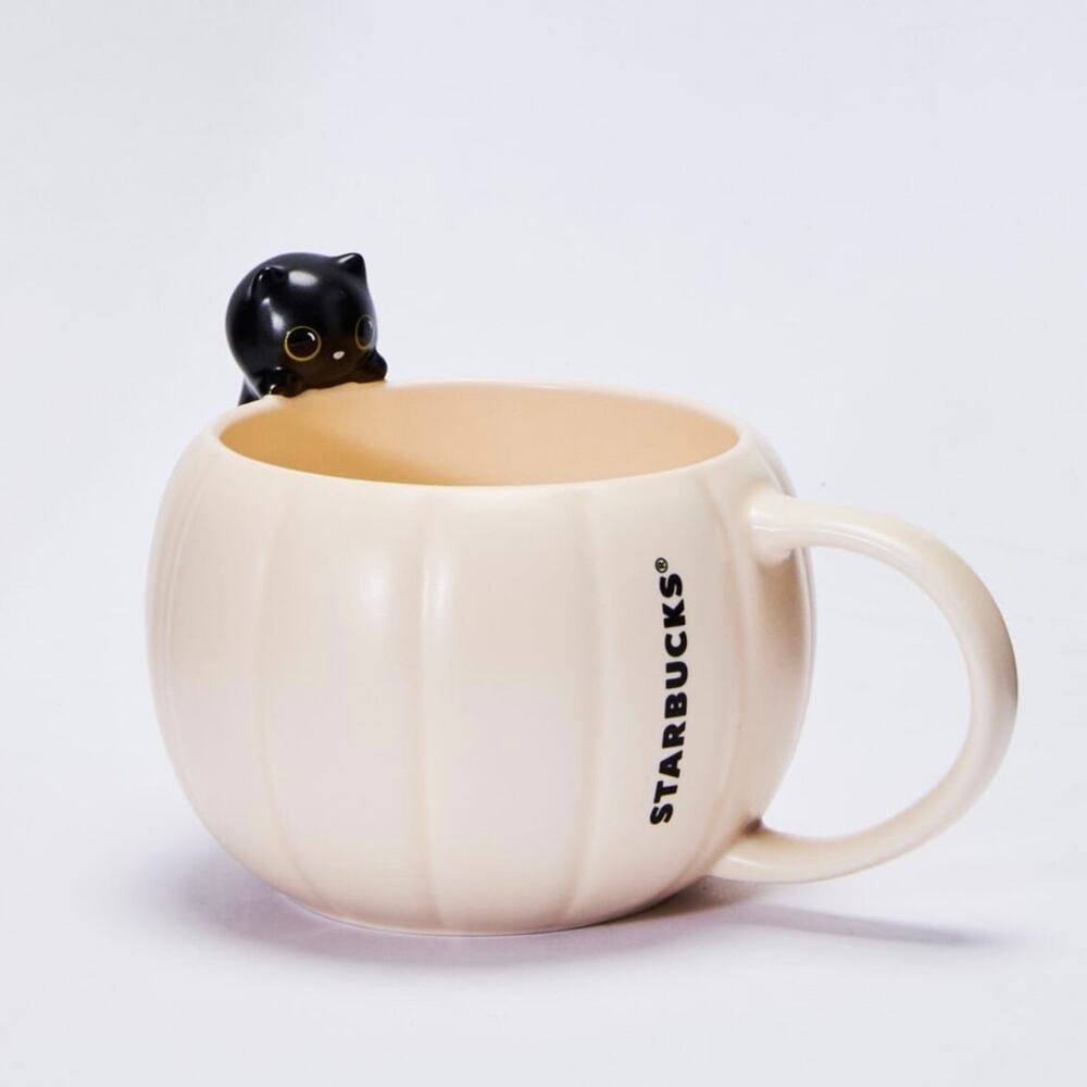 Starbucks Halloween 2026 Black Cat Limited Edition 12oz Pumkin Mug